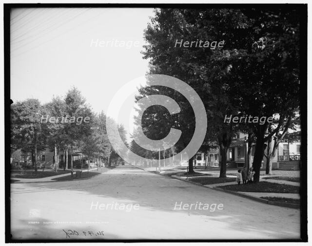 South Weadock Avenue, Saginaw, Mich., c1908. Creator: Unknown.