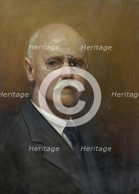 Self-portrait, 1939. Creator: Serafin Maurer.