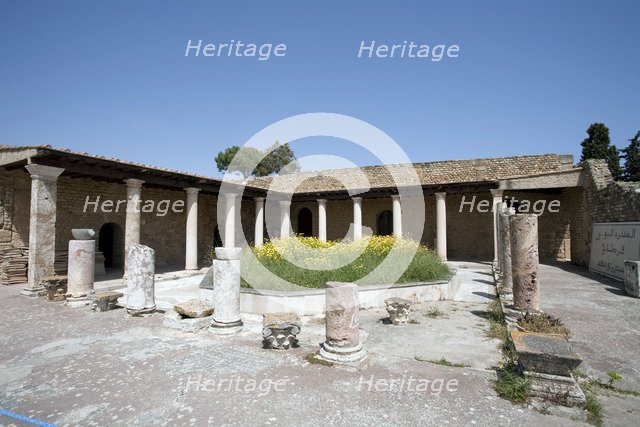 A Roman villa, Carthage, Tunisia. Artist: Samuel Magal