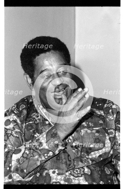 Dizzy Gillespie,  London, 1973.  Artist: Brian O'Connor.