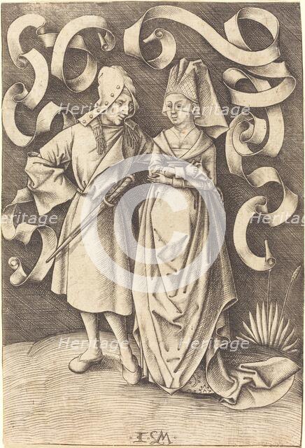 The Dissimilar Couple, c. 1495/1503. Creator: Israhel van Meckenem.