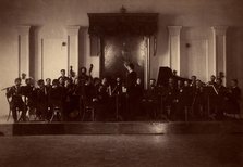 Performance of the First Krasnoyarsk Symphony Orchestra, conductor Sergey Mikhailovich..., 1888. Creator: Unknown.
