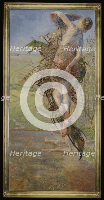 Spring, 1898. Creator: Jacek Malczewski.