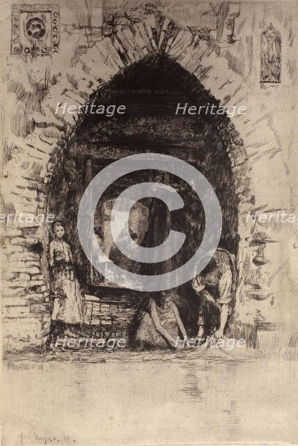 Lavanderia, 1881. Creator: Otto Henry Bacher.