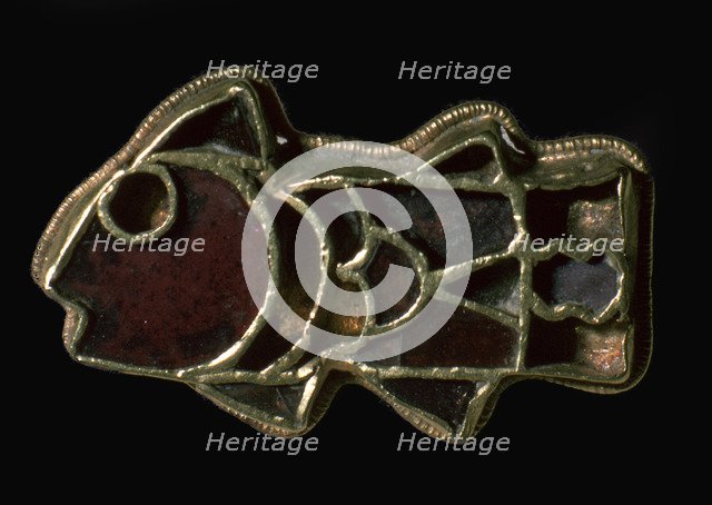 German fibula in the form of a fish. Artist: Unknown