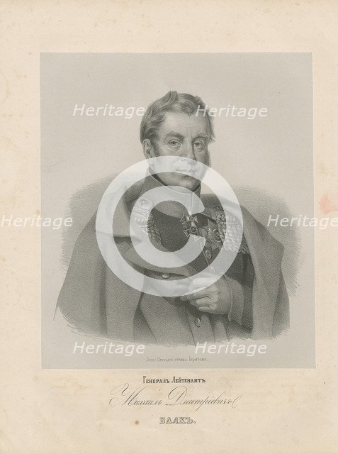 Portrait of Mikhail Dmitrievich Balk (1764-1818).