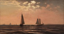 Afternoon on Saco Bay, Coast of Maine, 1874. Creator: William Frederick De Haas.