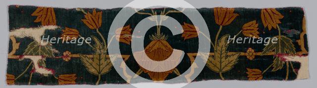 Fragments of a Carpet, 1600-1650. Creator: Imperial Manufactory (Indian).