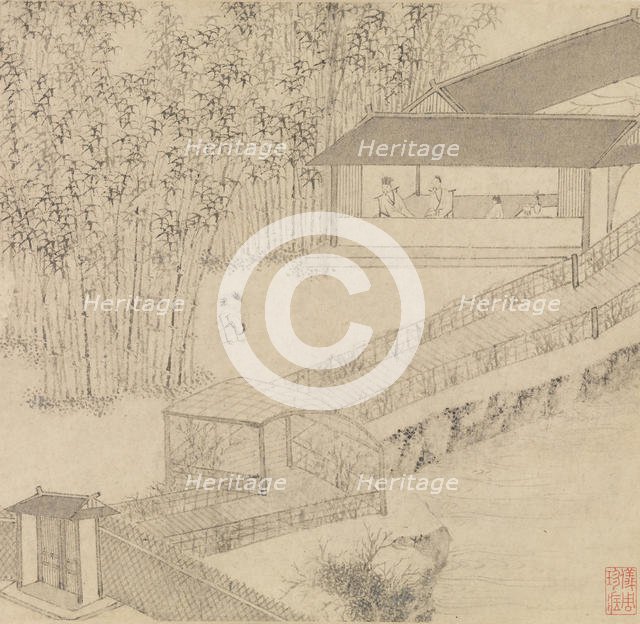 Garden of the Inept Administrator, 1551. Creator: Wen Zhengming.