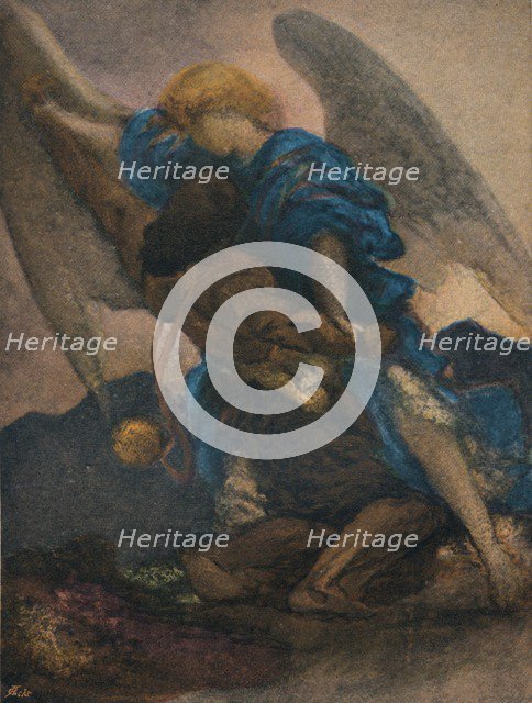 'Tobit and the Angel', c1886. Artist: Frederic Leighton.