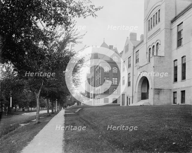 Madison, Wis., Chemical Laboratory and Science Hall, between 1880 and 1899. Creator: Unknown.