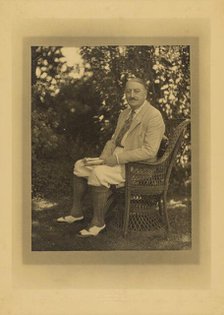 Portrait of a Man, 1890s. Creator: Aime Dupont.