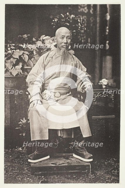 Jui-Lin, Governor-General of the Two Kwang Provinces, c. 1868. Creator: John Thomson.