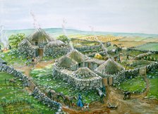 Chysauster Ancient Village, c1st-2nd century, (c1990-2010). Artist: Judith Dobie.