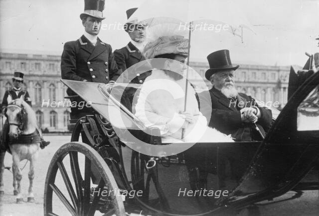 Queen of Holland, Premier Falliers, 1912. Creator: Bain News Service.