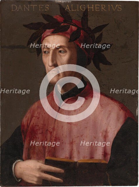 Portrait of Dante Alighieri, c.1540. Creator: Anonymous.