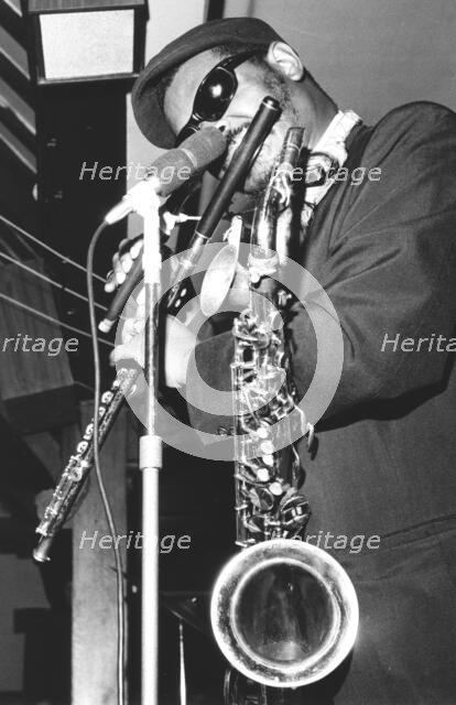 Roland Kirk, Black Prince, Bexley, London, 1967. Creator: Brian Foskett.