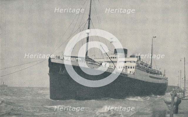'Leaving the Landing Stage at Liverpool', 1936. Artist: Unknown.