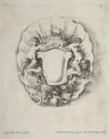 Collection of Various Caprices and New Designs of Cartouches and Ornaments: No 7. Creator: Stefano Della Bella (Italian, 1610-1664).