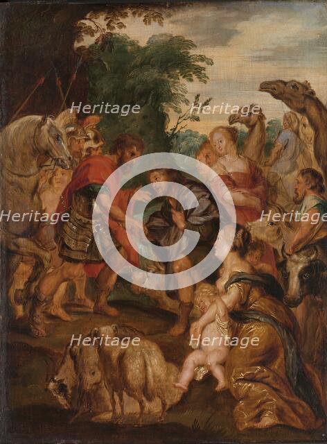 The Reconciliation Between Jacob and Esau, c.1628. Creator: Unknown.