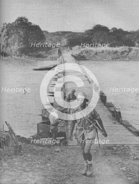 'Where the Springboks Crossed to Victory', 1941.  Artist: Unknown.