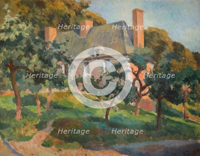 A Surrey House, 1927-28. Creator: Roger Fry.