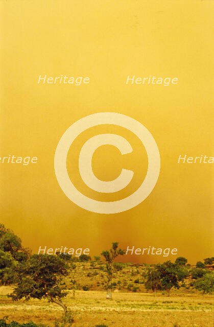 Sandstorm, Mali, 1990. Creator: Amanda Waite.