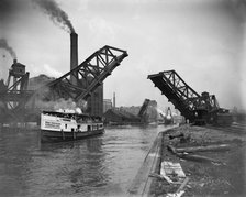 12th St. Bascule Bridge, Chicago, Ill., between 1900 and 1910. Creator: Unknown.