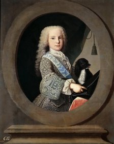 Luis Antonio Jaime of Spain (1727-1785), the Cardinal Infante, 1731. Creator: Ranc, Jean (1674-1735).