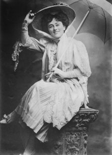 Edna Wallace Hopper, between c1910 and c1920. Creator: Bain News Service.