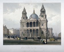 St Paul's Cathedral, City of London, 1851. Artist: Thomas Picken