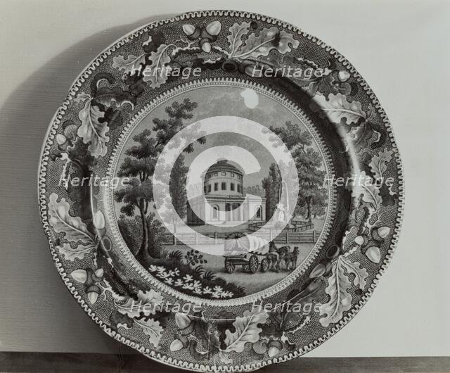 Plate - Waterworks, Philadelphia, c. 1936. Creator: Helmut Hiatt.