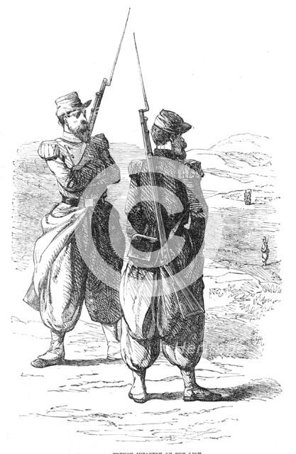 French Infantry of the Line, 1854. Creator: Unknown.