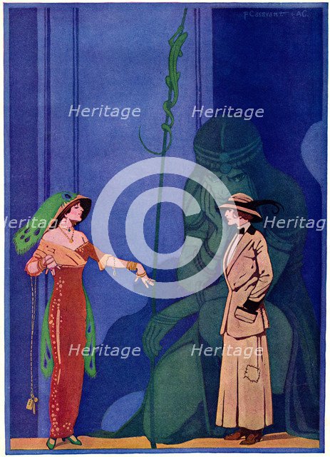 'The Green Eyed Monster', 1913. Artist: Casavant