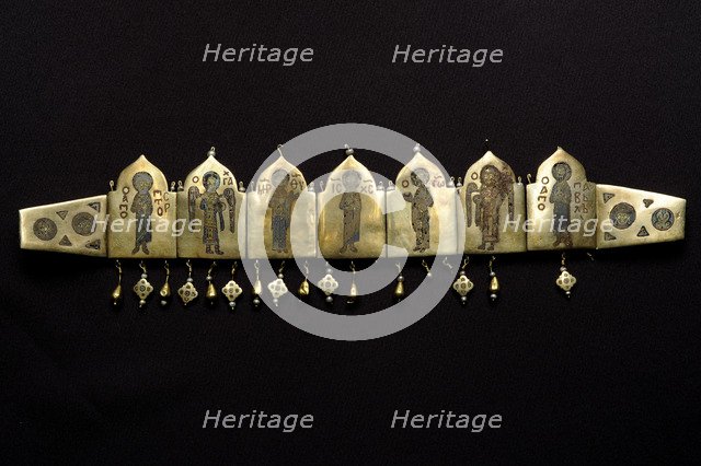 Diadem with the Deesis, 12th century. Artist: Anonymous  