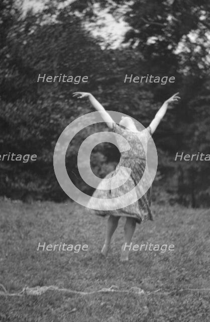 Michio Ito pupils, 1921 June 24. Creator: Arnold Genthe.