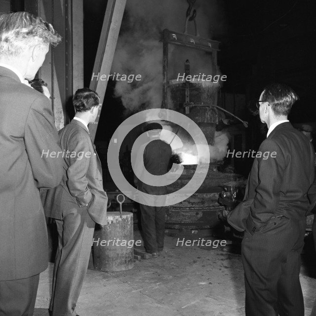 Edgar Allen Steel Foundry, Meadowhall, Sheffield, 21 June 1962. Artist: Michael Walters