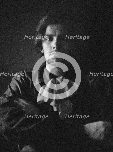 Portrait of the poet Vladimir Mayakovsky (1893-1930), 1912.