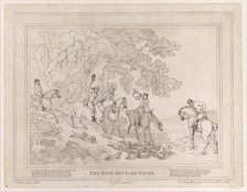 The Hunter (from The Life of a Racehorse, or The High-Mettled Racer), July 20, 1789., July 20, 1789. Creators: Thomas Rowlandson, John Hassell.