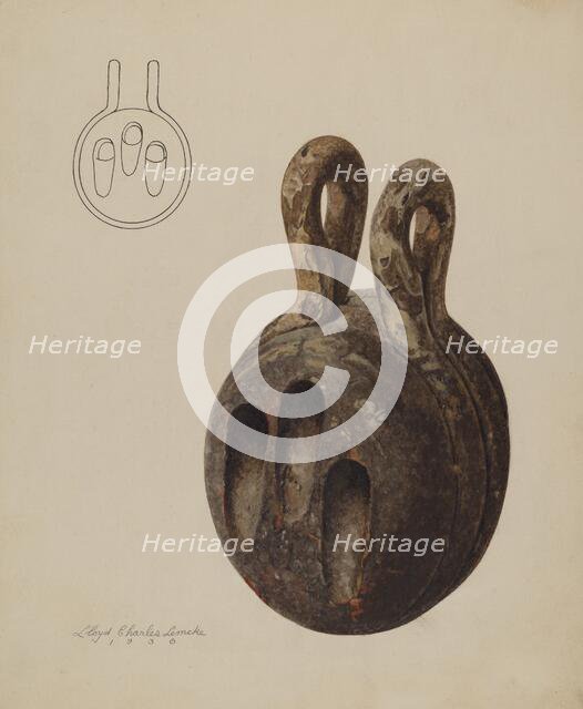 Deadeye, 1938. Creator: Lloyd Charles Lemcke.