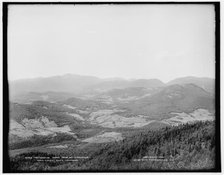 Presidential Range from Mt. Kiarsarge i.e. Mount Kearsarge, North Conway, White Mountains, c1900. Creator: Unknown.