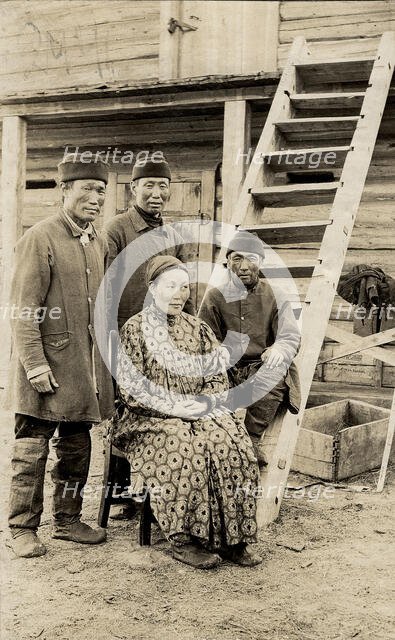 Types of Yakuts of the Kangalas ulus, 1895-1939. Creator: L Veniukov.