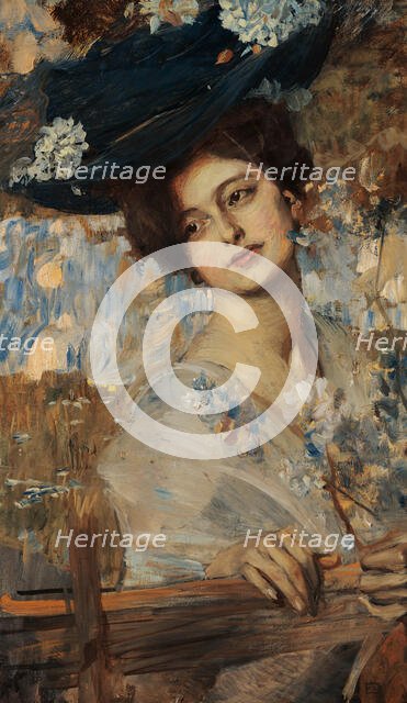 Light blue, 1909. Creator: Tito, Ettore (1859-1941).