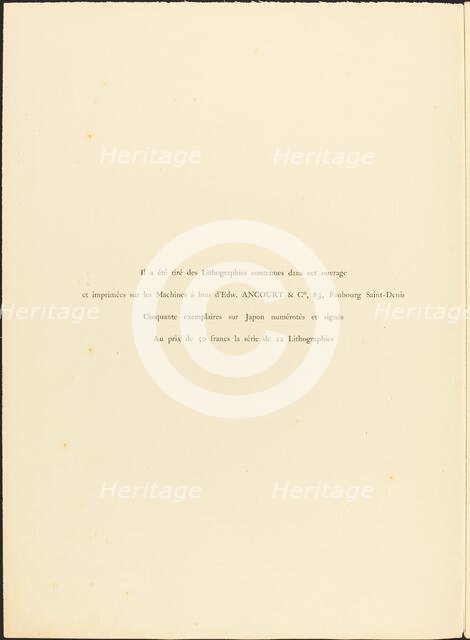 Le cafe-concert, published 1893. Creator: Henri de Toulouse-Lautrec.