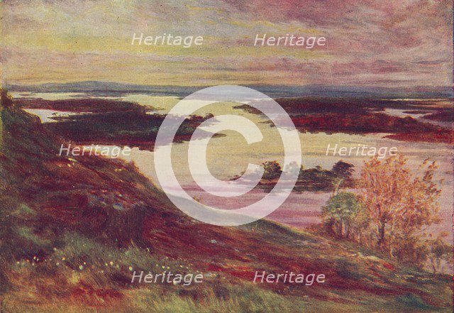 'An Irish Lough', 1910. Artist: Francis S Walker.