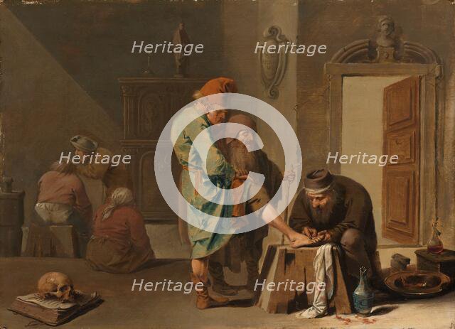 The foot operation, 1630-1647. Creator: Pieter Jansz. Quast.