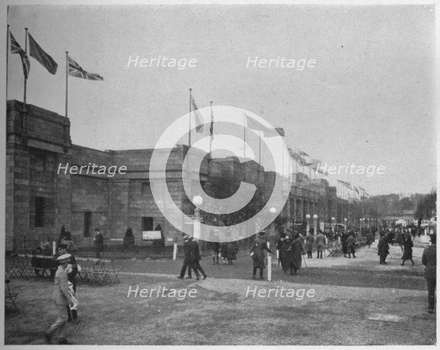 General view of the Palace of Engineering, British Empire Exhibition, Wembley, London, 1924. Artist: Unknown.