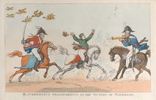 R. Ackermann's Transparency on the Victory of Waterloo, June 1, 1815., June 1, 1815. Creator: Thomas Rowlandson.
