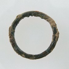 Plain Ring, Frankish, 7th century. Creator: Unknown.