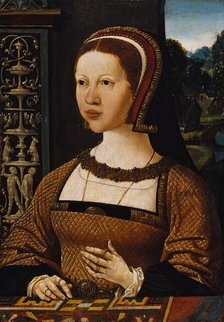 Portrait of a woman, possibly Elisabeth of Denmark, 1524. Creator: Jacob Cornelisz. van Oostsanen.